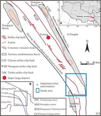 Mapping alteration zones in the Southern section of Yulong copper belt, Tibet using multi-source remote sensing data